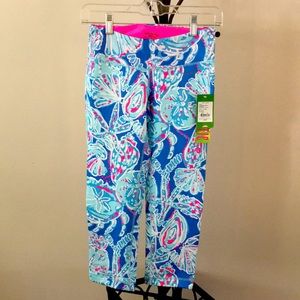 NWT Lilly Pulitzer Luxletic cropped legging sz S